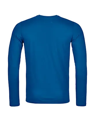 ORTOVOX | Camiseta funcional para hombre MTN Silhouette 150 COOL Tencel | blau